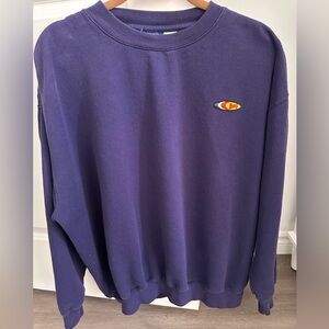 Vintage Wendy’s Deep Purple Crewneck Sweater